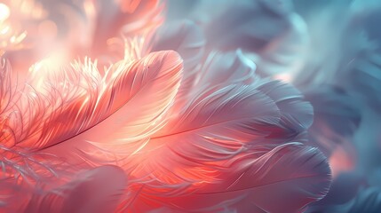 soft abstract texture pattern background withlight, feathery touch