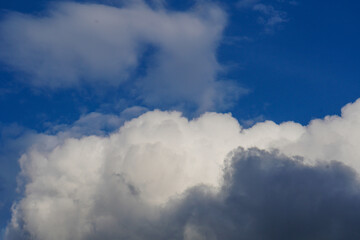 Blue sky clouds background, Beautiful landscape with cloud