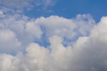 Blue sky clouds background, Beautiful landscape with cloud