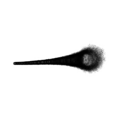 spray line shape graffiti style element