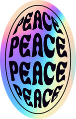 y2k happy retro stickers 