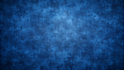 Obraz premium dark blue background texture with black vignette in old vintage textured border design dark elegant teal color wall with light spotlight center
