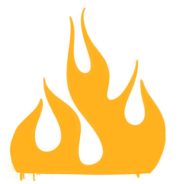 recommend clip art: spray flame fire graffiti style element