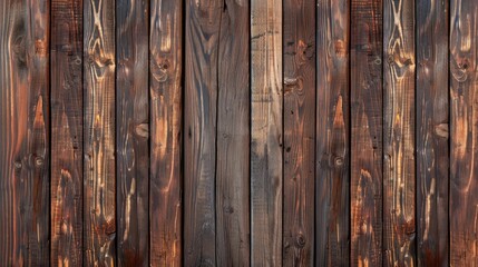 Naklejka premium Natural brown wooden background.