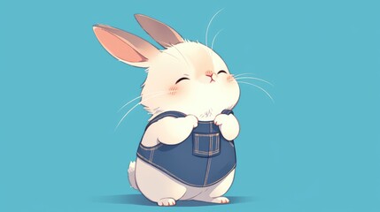 The rabbit or bunny is an adorable and iconic cartoon character