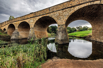 Fototapeta premium Richmond Bridge, Richmond, Tasmania, Australia