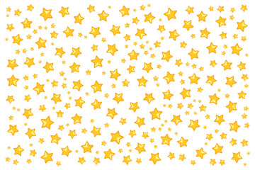 abstract cute gold stars seamless pattern background illustration