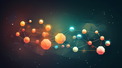 Fototapeta premium Abstract sci-fi style background image,Modern sci-fi science image