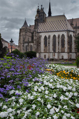 Obraz premium Historic Catholic Cathedral in Kosice, Slovakia, dedicated to Saint Elizabeth of Hungary