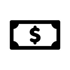 Dollar Note: Currency Symbol Vector, Money Bill Illustration & Cash Symbol Graphic for Financial Symbol Clipart and Paper Currency Design