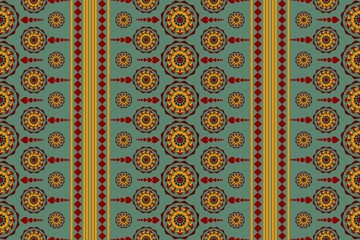 seamless pattern with paisley