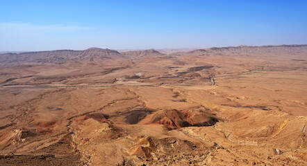 Makhtesh Ramon is a geological feature of the Israeli Negev Desert. Situated approximately 85 km...