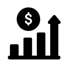 Profit Icon - Growth, Revenue, Success, Finance, Business, Investment Vector