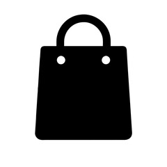 Shopping Bag Icon: Retail, Shop, Store, Sale, Gift, Market, Fashion Design