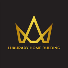 Modern Luxury Home Builder Logo