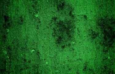 a black and green wall background in the style of dar, A green wall with a green paint background, Abstract background texture concrete or plaster hand made wall.