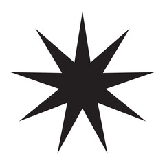 Sparkle Star Icon.