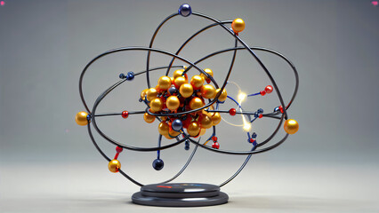 Spherical Symphony: A Model of the Atom with Electrons, Protons, and Neutrons in Physics and...