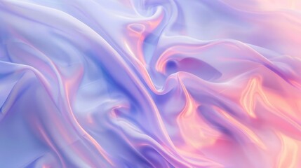Obraz premium Abstract pastel gradient background with smooth lines in purple, pink, and blue hues - soft defocused image for design projects and creativity inspiration