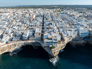 Aerial View - Polignano a Mare, Italy