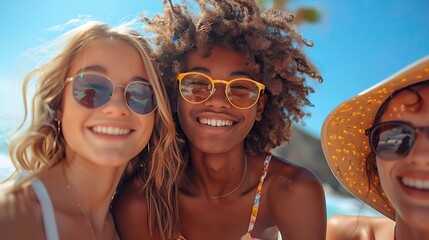 young group of diverse friends having fun in a sunny day multiracial best friends enjoying time together outdoors