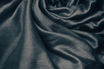Gray silk fabric background