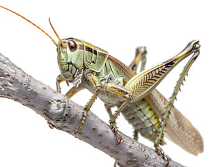 Cricket tree stem on transparent background