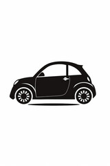 Obraz premium Automotive simple logo, vector, minimalistic