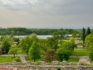 View of Belgrade from Kalemegdan