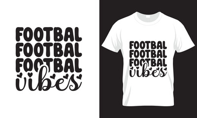 FOOTBALL VIBES SVG DESIGN