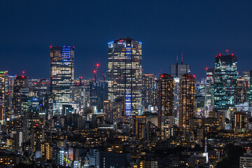恵比寿から見る東京の夜景