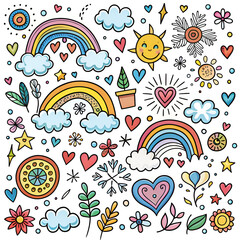 Fototapeta premium set of elements for design