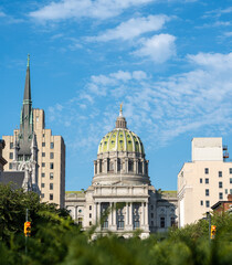 Pennsylvania State Capitol Complex in Harrisburg, USA