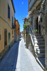 A street in Taurasi, a town in Campania, Italy.