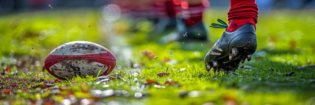 Rugby sevens lineout jump  athleticism and strategy in summer olympics sports concept