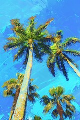 Palm Tree Canopy