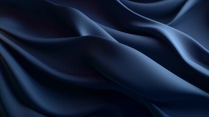 Obraz premium Modern And Stylish Dark Navy Blue Gradient Background, Perfect For Versatile Use. Generative AI
