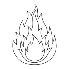 fire line icon