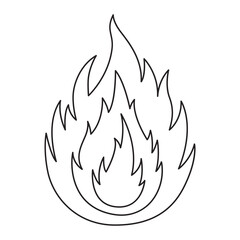 fire line icon