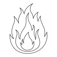 fire line icon