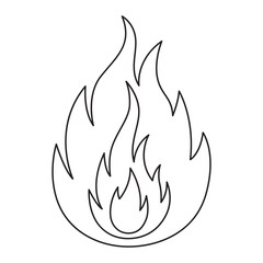 fire line icon