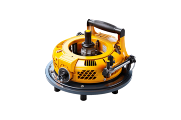 Drain Cleaning Equipment isolated on transparent background.