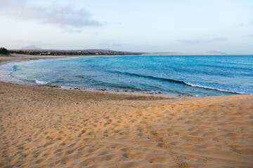 beach in the morning, Praia de Chaves, Boa Vista, Cape Verde