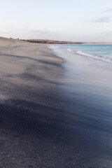 waves on the beach, Praia de Chaves, Boa Vista, Cape Verde