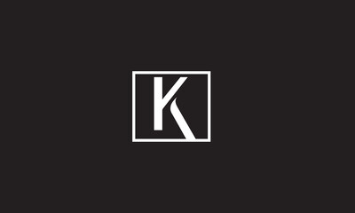 K, KK , K , Abstract Letters Logo Monogram