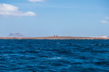 view from the ocean,  Cape Verde