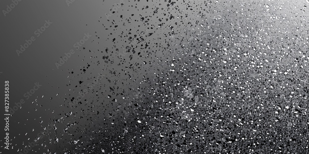 Poster skyscraper overlay with abstract sparkles