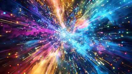 Explosion of Vibrant Cosmic Rays