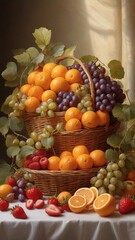fruits in a basket