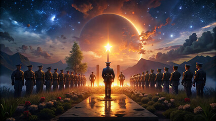 Memorial Day. American flag national holiday. Independence Day. America celebration